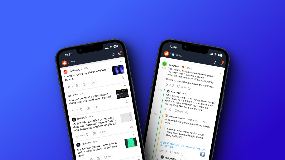 اجعل Reddit قابلاً للاستخدام على iPhone مرة أخرى باستخدام هذا التطبيق