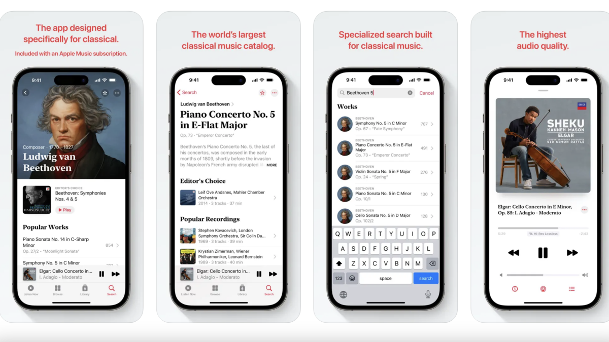 يجب عليك طلب Apple Music Classical مسبقًا اليوم يجب عليك طلب Apple Music Classical مسبقًا اليوم