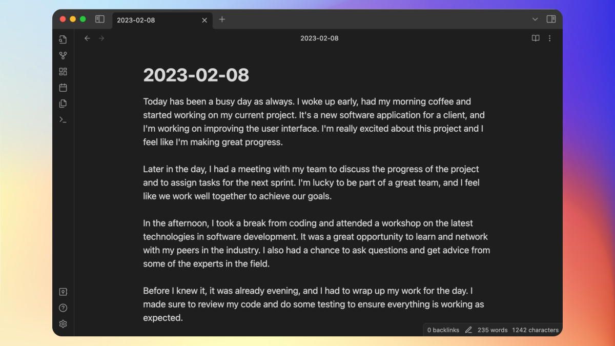 لماذا يجب عليك استخدام Obsidian كتطبيق يوميات؟ لماذا يجب عليك استخدام Obsidian كتطبيق يوميات؟