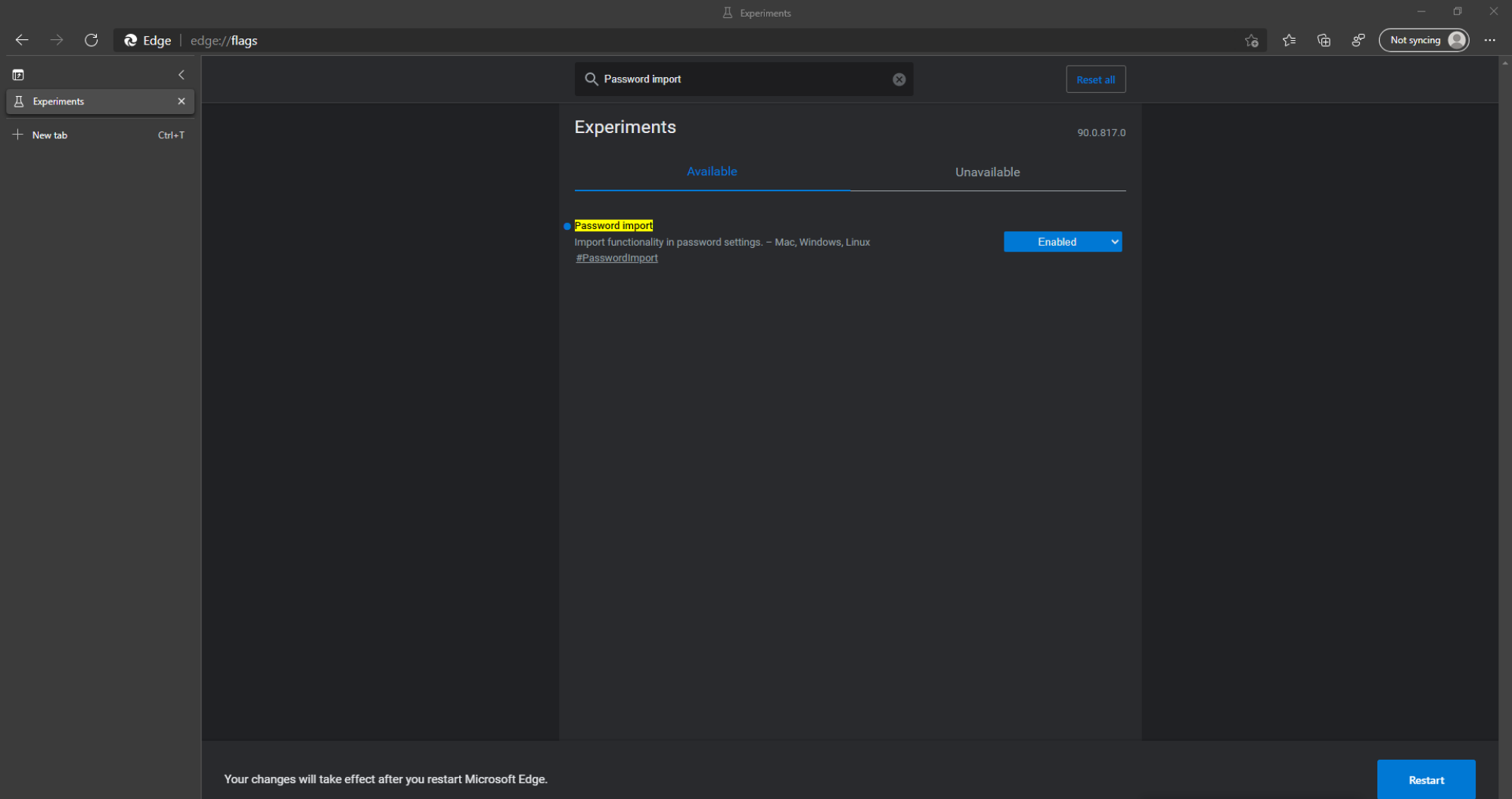 كيفية استيراد كلمات المرور من ملفات .CSV في Edge Chromium