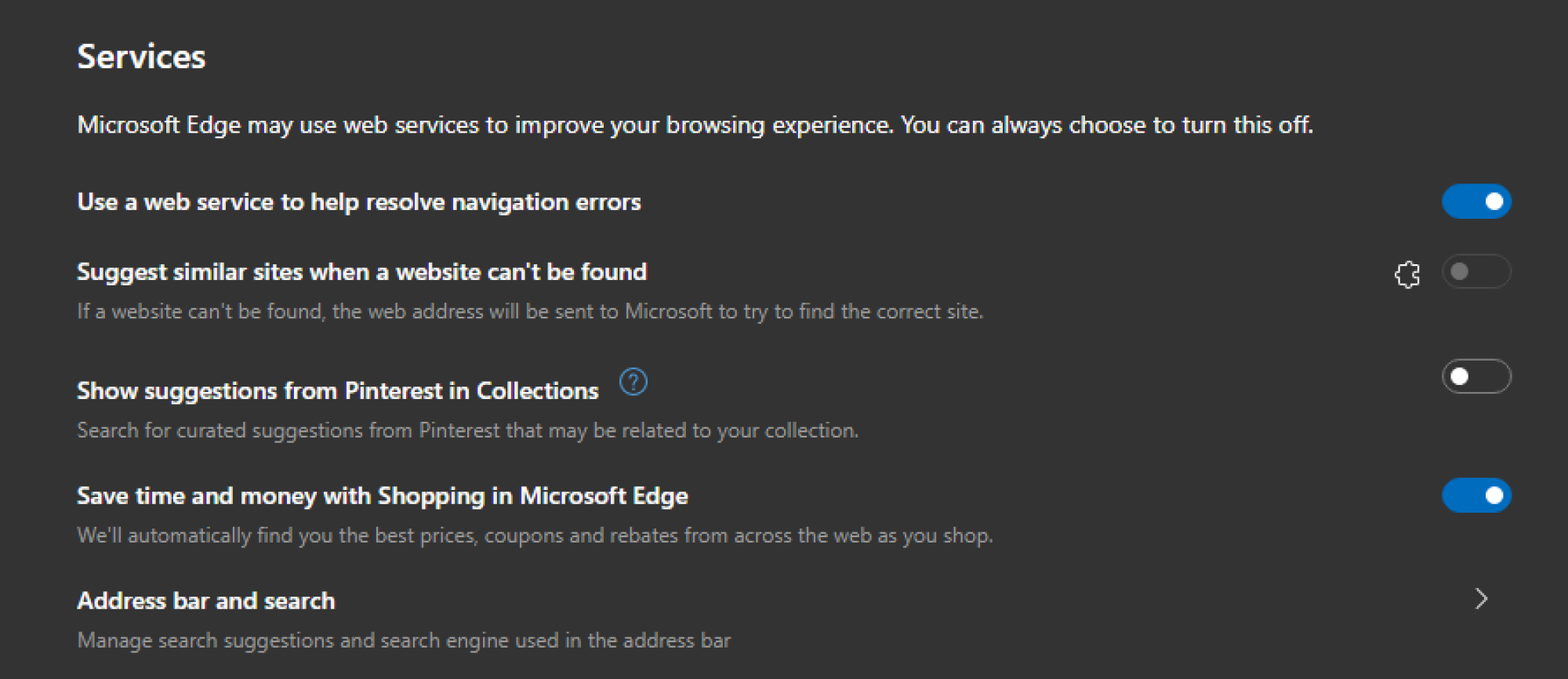 كيفية إيقاف تشغيل إشعارات التسوق الخاصة بـ Edge Chromium