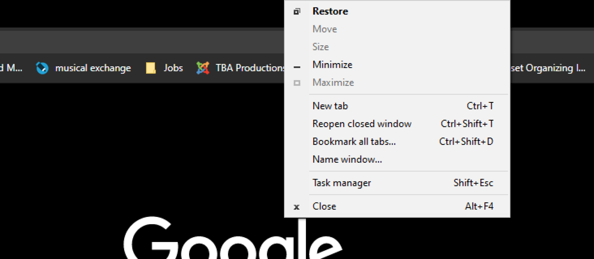 أعد تسمية نظام التشغيل Chrome Windows حتى تتوقف عن فقدانه