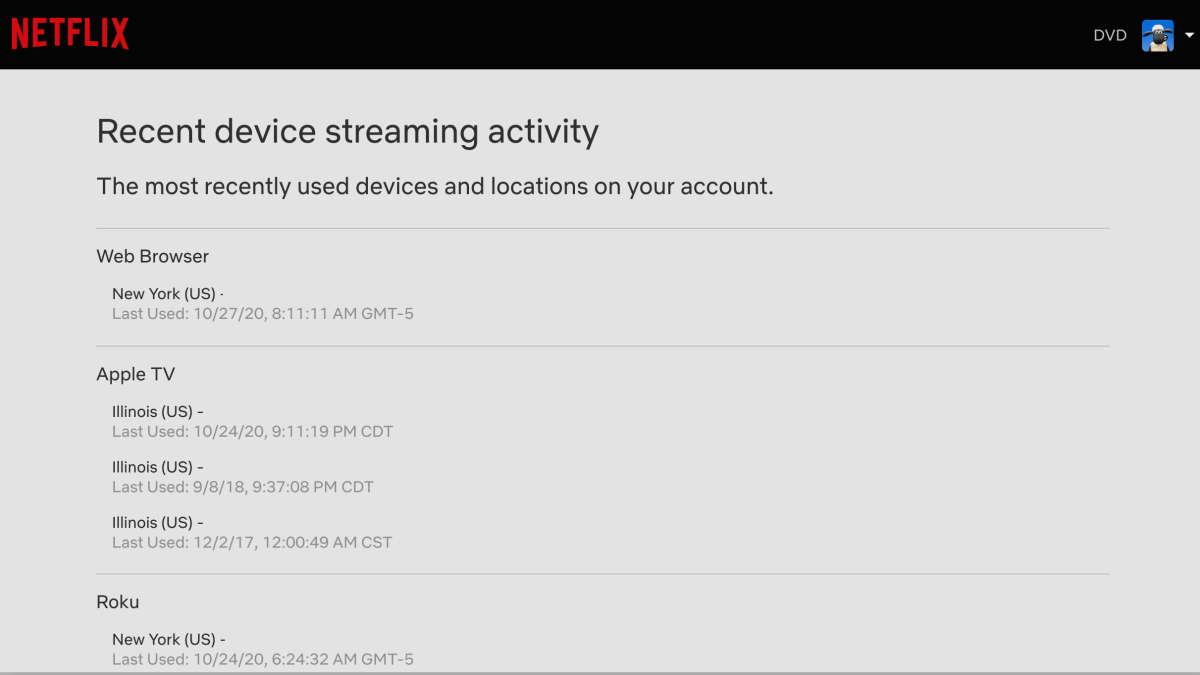 تعرف على من يعبث بحساب Netflix الخاص بك عن طريق التحقق من وصوله مؤخرًا