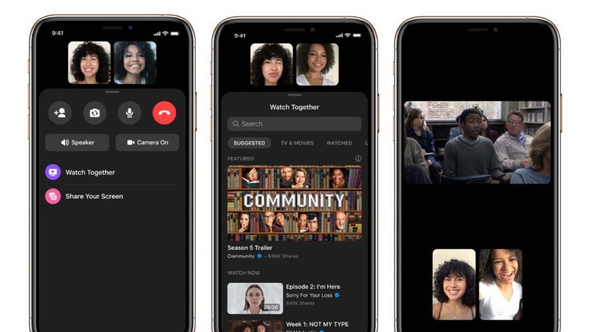 كيفية استضافة حفلات المشاهدة “المشاهدة معًا” على Facebook Messenger