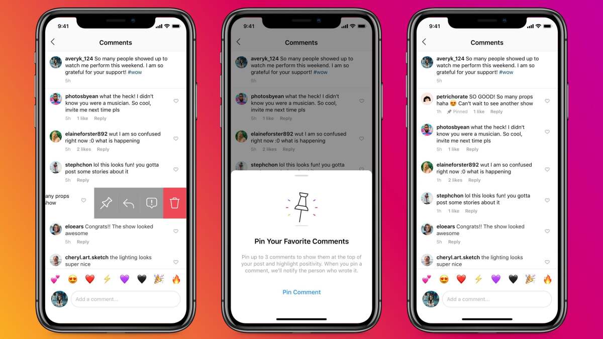 كيفية تثبيت التعليقات على منشوراتك على Instagram