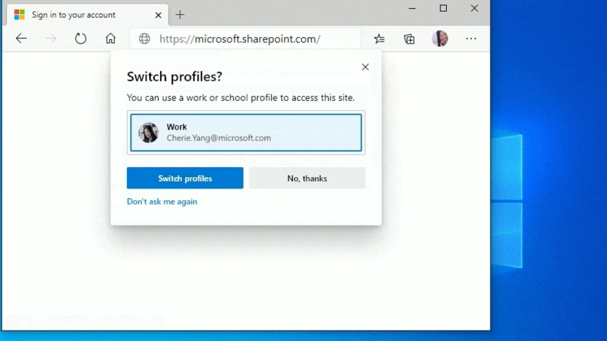 كيفية الفصل بين عملك وتصفحك الشخصي على Edge Chromium كيفية الفصل بين عملك وتصفحك الشخصي على Edge Chromium