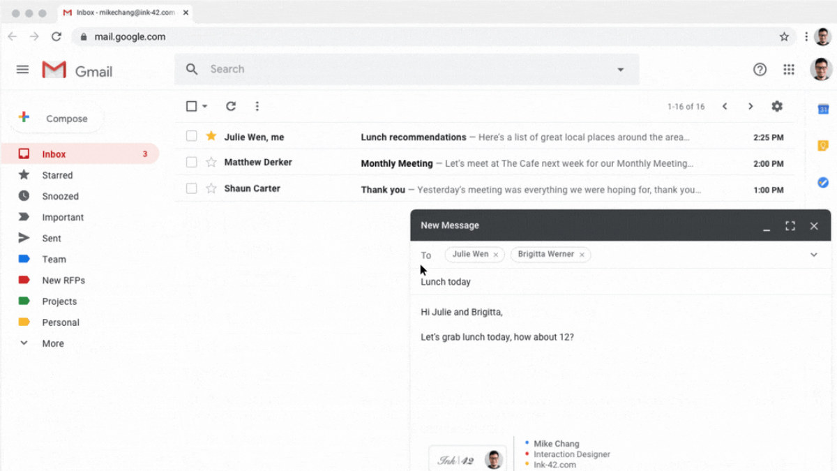 كيفية إعداد توقيعات البريد الإلكتروني المتعددة في Gmail