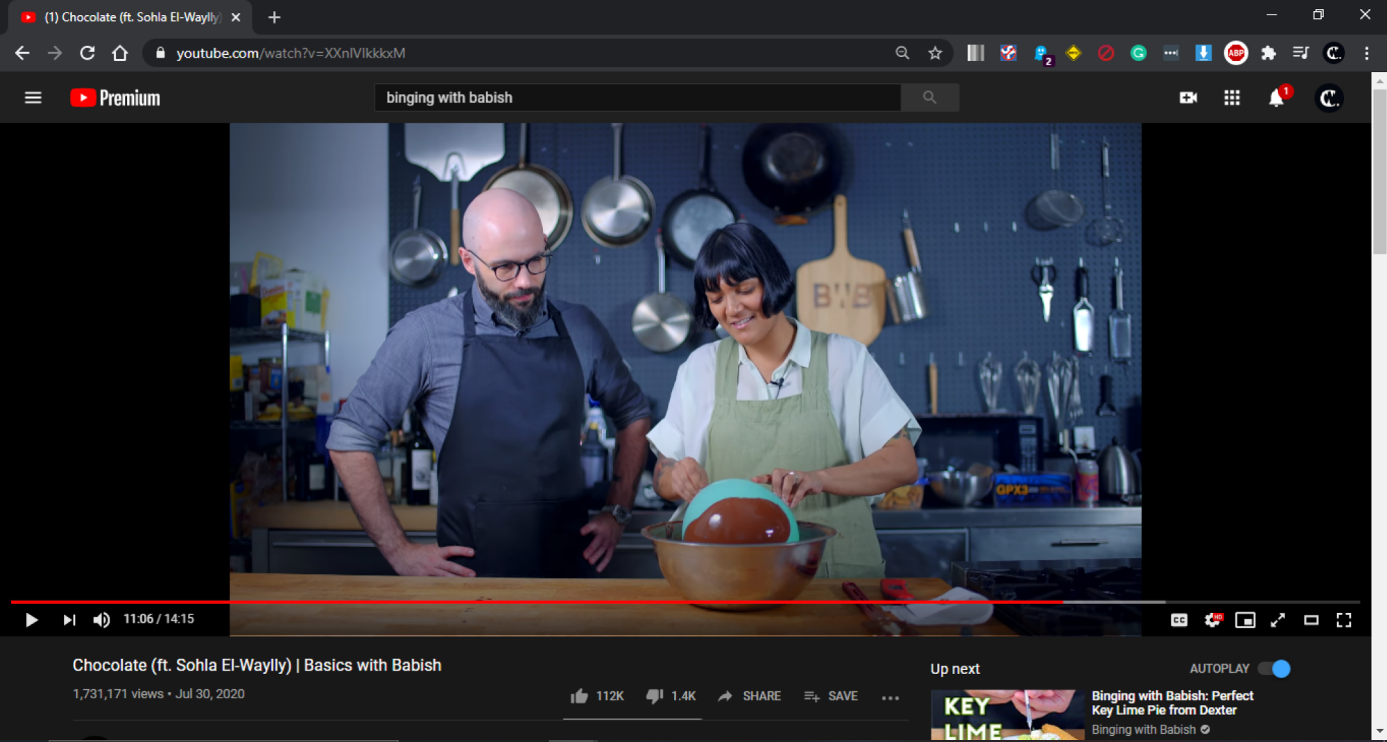 شاهد YouTube في وضع ملء الشاشة بإطار مع ملحق المتصفح هذا