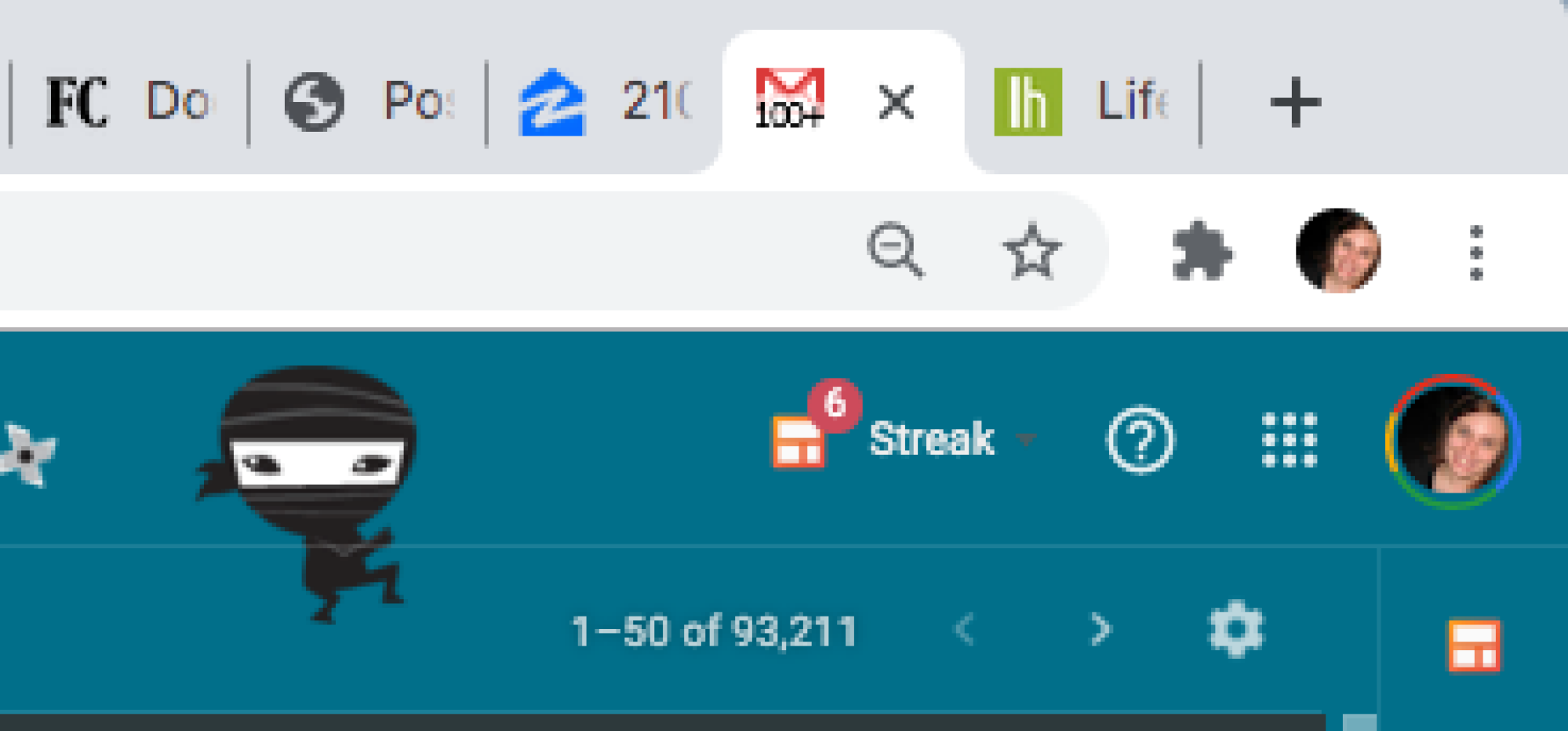 كيفية عرض عدد رسائل Gmail غير المقروءة لديك في رأس علامة التبويب