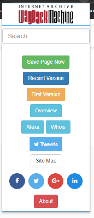 ابحث عن مواقع الويب المفقودة باستخدام ملحق متصفح Wayback Machine