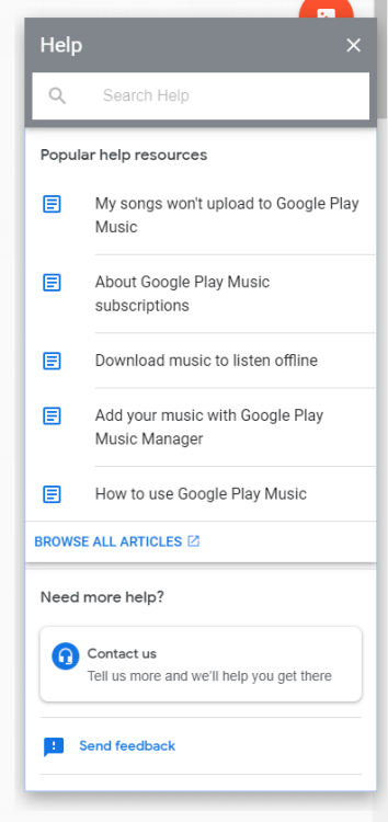 تأكد من عدم إلغاء اشتراكك في موسيقى Google Play