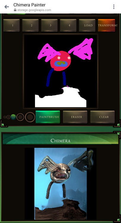 حوّل رسومات الشعار المبتكرة إلى وحوش مفصلة باستخدام تطبيق الويب “Chimera Painter” من Google