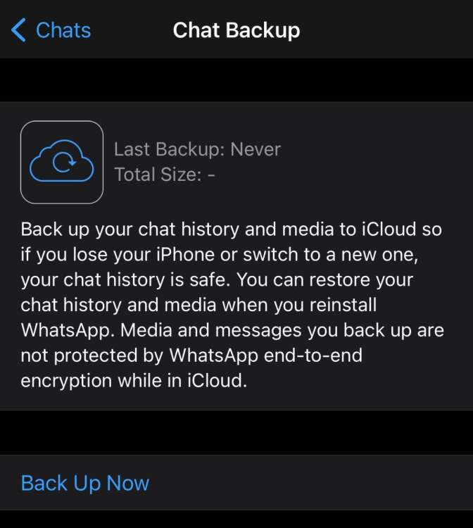 كيفية عمل نسخة احتياطية من محادثات WhatsApp على Google Drive أو iCloud