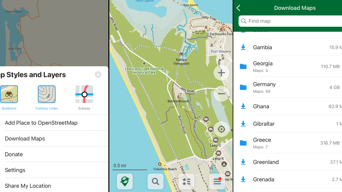 Organic Maps هو أفضل تطبيق خرائط غير متصل بالإنترنت للمشي لمسافات طويلة