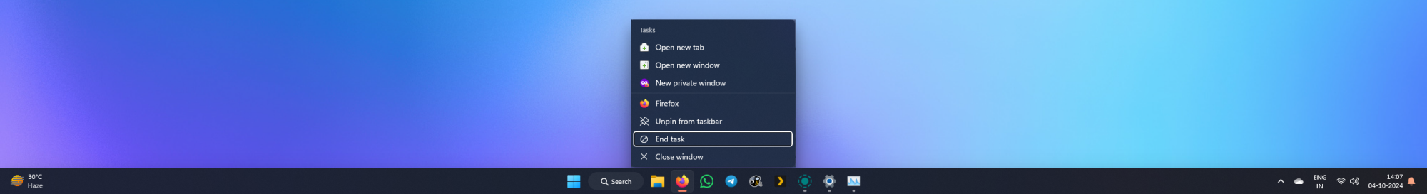 أسرع طريقة لقتل التطبيقات غير المستجيبة في نظام التشغيل Windows 11