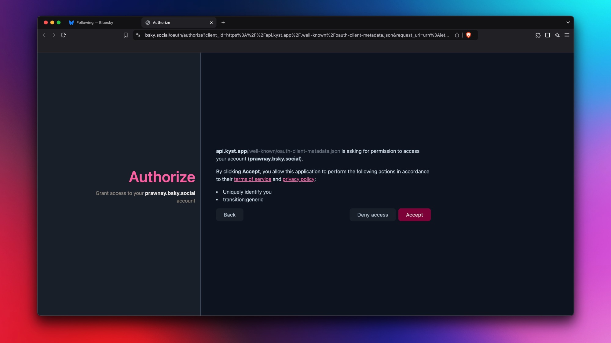 يتيح لك ملحق المتصفح المجاني هذا وضع إشارة مرجعية على المشاركات Bluesky
