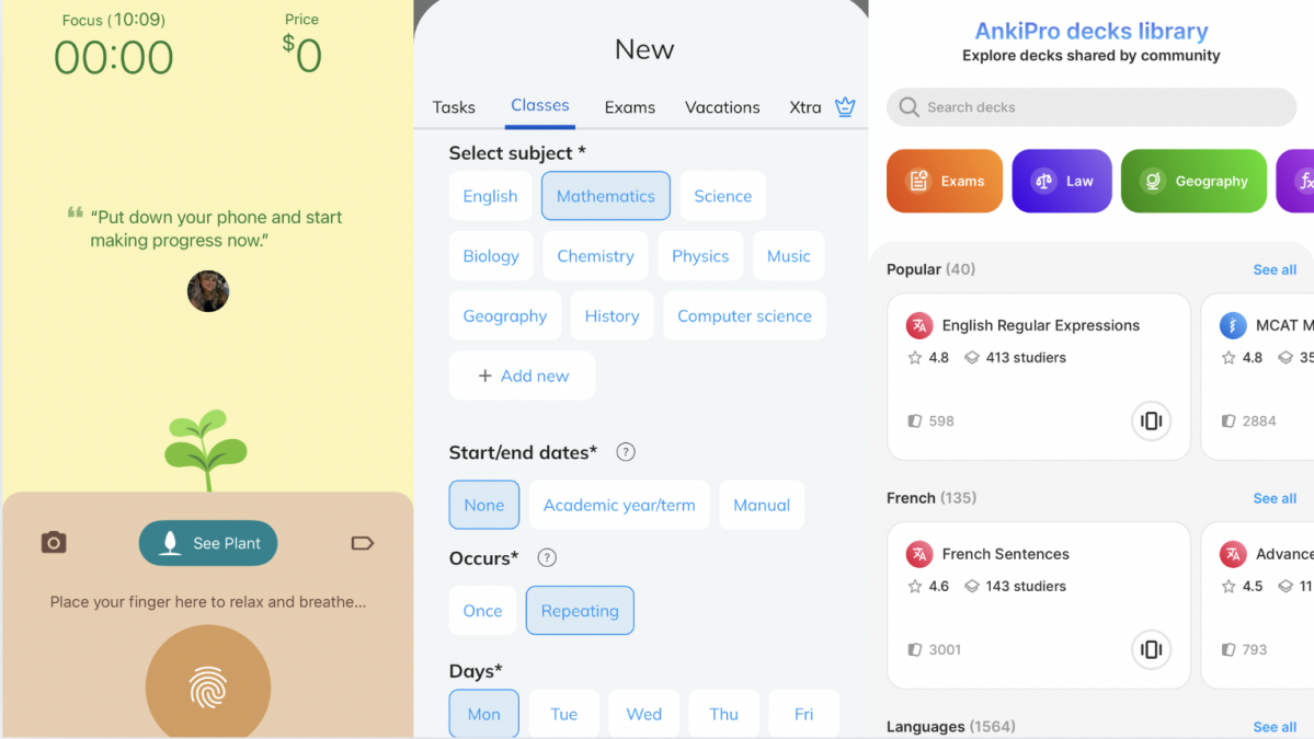 تطبيقاتي المفضلة لجعل الدراسة أقل إيلامًا